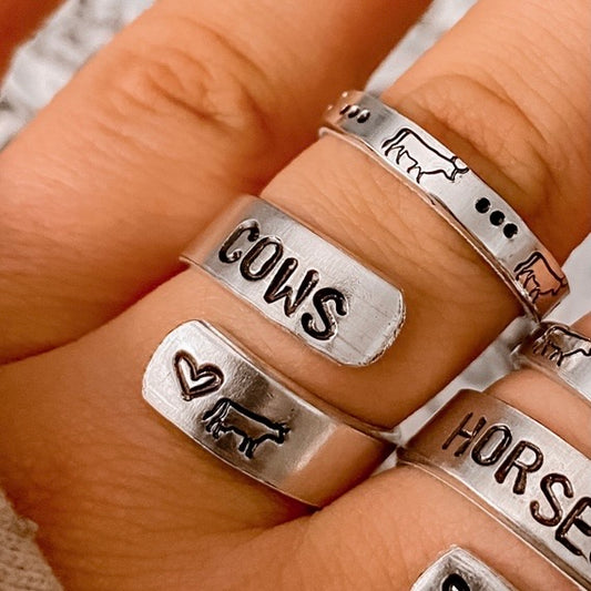 Cow Babe Wrap Ring